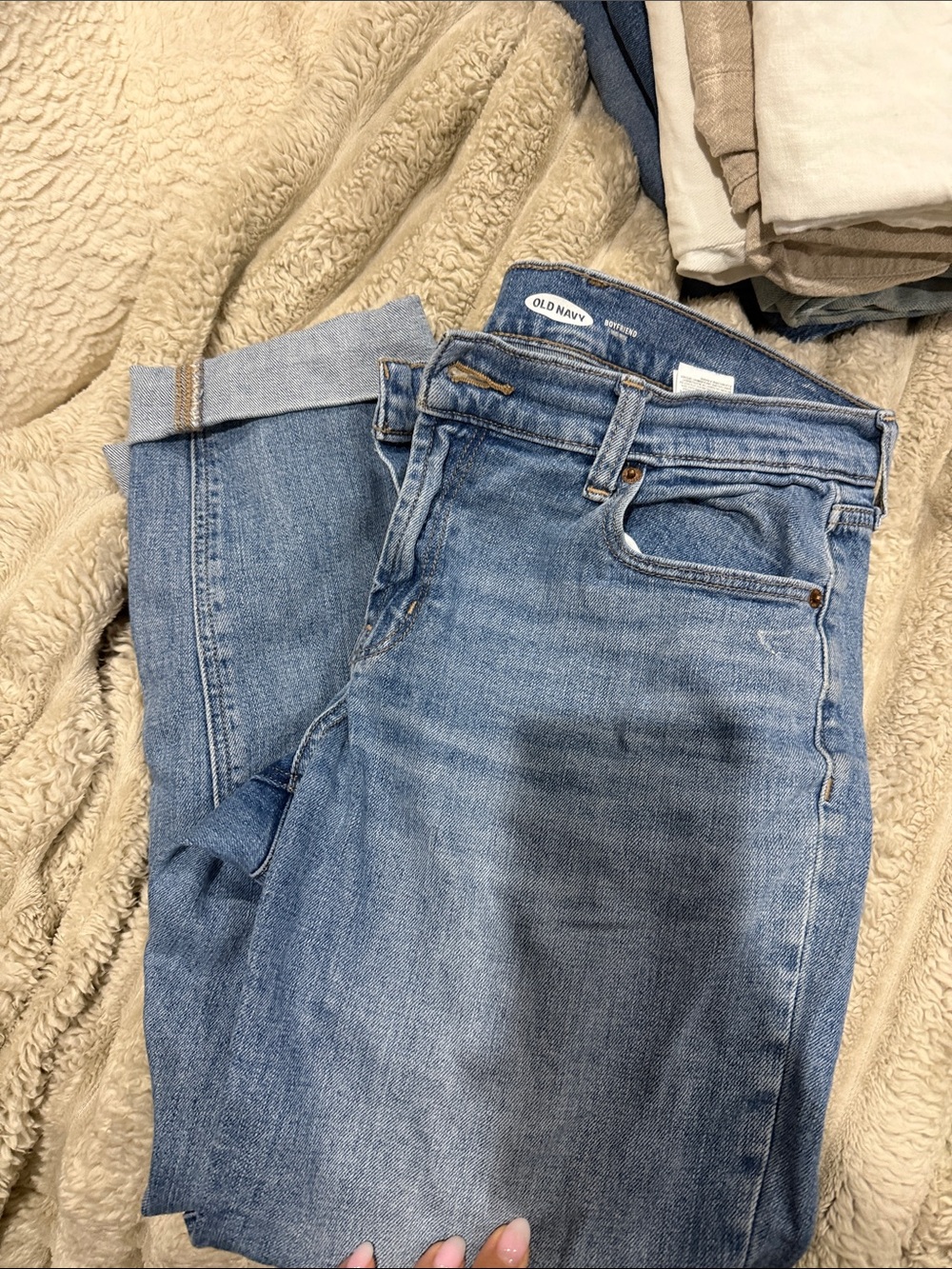 Old Navy Men’s Light Blue Straight-Leg Denim Jeans